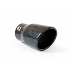 ΑΚΡΟ (ΜΠΟΥΚΑ) ΕΞΑΤΜΙΣΗΣ MT007C 48-65mm (CARBON - 15 cm) AMiO - 1 ΤΕΜ. Μπούκες Εξάτμισης