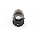 ΑΚΡΟ (ΜΠΟΥΚΑ) ΕΞΑΤΜΙΣΗΣ MT007C 48-65mm (CARBON - 15 cm) AMiO - 1 ΤΕΜ. Μπούκες Εξάτμισης