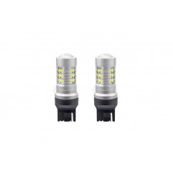W21W T20 12/24V 6,2W 5.600K LED 24xSMD3030 CAN-BUS ΛΕΥΚΟ 18x56mm 2ΤΕΜ. Φωτισμός LED
