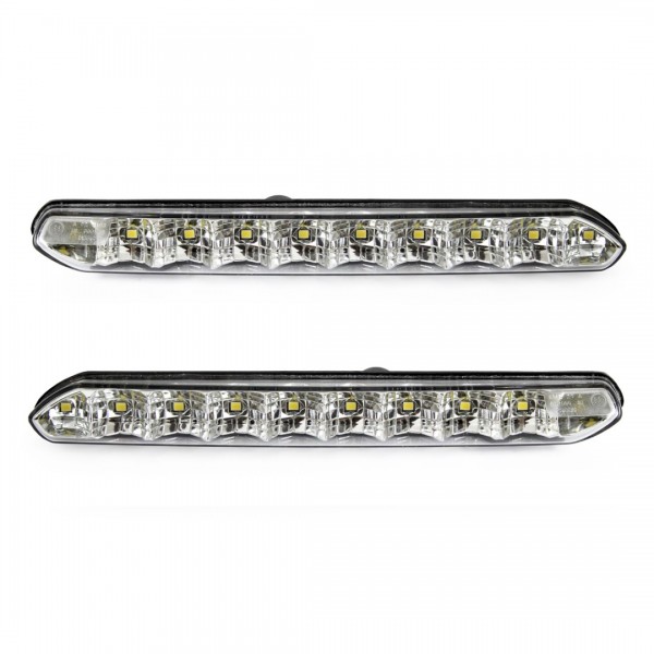 ΦΩΤΑ ΗΜΕΡΑΣ DRL 12/24V 7W 20LED(0,35W ANA LED) 190x20x40mm 2ΤΕΜ Διεθνή Φώτα Ημέρας (DRL)