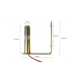 ΒΑΣΗ ΣΤΗΡΙΞΗΣ ΦΑΡΟΥ MP04 ΤΥΠΟΥ U Βάσεις DIN για Φάρους