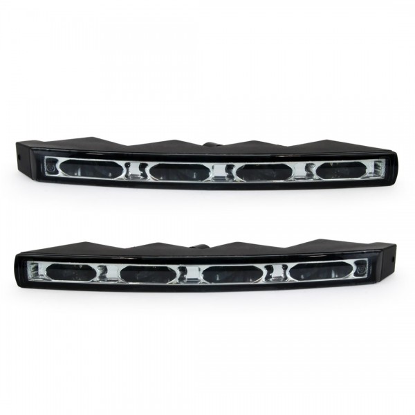 ΦΩΤΑ ΗΜΕΡΑΣ DRL 12/24V 12W 8LED(1,5W ANA LED) 1200Lm 170x22x60mm 2ΤΕΜ Διεθνή Φώτα Ημέρας (DRL)