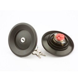 ΤΑΠΑ ΒΕΝΖΙΝΗΣ ΜΕ ΚΛΕΙΔΙ ΓΙΑ PEUGEOT 206 1998-2013 FARMA - 1 τεμ. Τάπες Καυσίμου