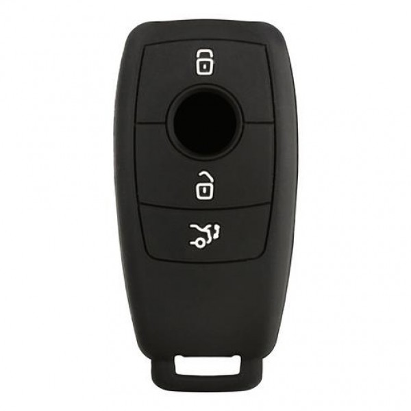 TYPE-3 ΚΑΛΥΜΜΑ ΚΛΕΙΔΙΩΝ ΣΙΛΙΚΟΝΗΣ ΜΑΥΡΟ ΧΡΩΜΑ ΓΙΑ MERCEDES  1ΤΕΜ. MERCEDES