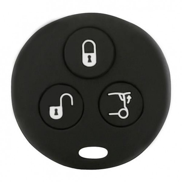 TYPE-3 ΚΑΛΥΜΜΑ ΚΛΕΙΔΙΩΝ ΣΙΛΙΚΟΝΗΣ ΜΑΥΡΟ ΧΡΩΜΑ ΓΙΑ SMART1ΤΕΜ. SMART