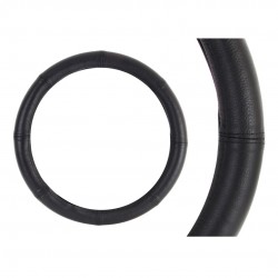 ΚΑΛΥΜΜΑ ΤΙΜΟΝΙΟΥ ΔΕΡΜΑΤΙΝΟ 37/39CM ΜΑΥΡΟ AMiO - 1 ΤΕΜ. Διάμετρος 37-39 cm