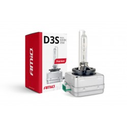 D3S 12V 6.000k 35W ΑΝΤΑΛΛΑΚΤΙΚΗ ΛΑΜΠΑ PREMIUM AMIO - 1 ΤΕΜ. Ανταλλακτικά Xenon