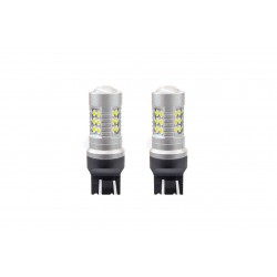 W21/5W T20 12/24V 6,2W 5600K LED 24xSMD3030 CAN-BUS ΛΕΥΚΟ 18x56mm 2ΤΕΜ. Φωτισμός LED