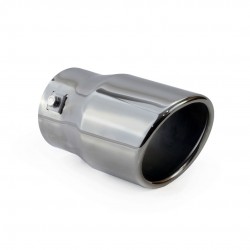 ΑΚΡΟ ΕΞΑΤΜΙΣΗΣ MT-007BC 48-65mm - ΣΤΡΟΓΓΥΛΟ AMIO – 1 ΤΕΜ. Μπούκες Εξάτμισης