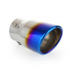 ΑΚΡΟ ΕΞΑΤΜΙΣΗΣ MT-007BLC 48-65mm - ΣΤΡΟΓΓΥΛΟ AMIO – 1 ΤΕΜ. Μπούκες Εξάτμισης