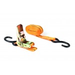 ΙΜΑΝΤΕΣ ΜΕ ΚΑΣΤΑΝΙΕΣ ΣΕΤ 4ΤΕΜ 25mm 4,5m ΓΙΑ 700KG BELT-03 AMIO Ιμάντες Πρόσδεσης