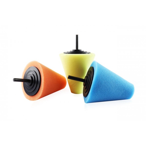 ΣΦΟΥΓΓΑΡΑΚΙΑ ΓΥΑΛΙΣΜΑΤΟΣ ΖΑΝΤΩΝ ΣΕ ΚΩΝΙΚΟ 3ΤΕΜ. Σφουγγάρια