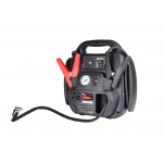ΕΚΚΙΝΗΤΗΣ ΜΠΑΤΑΡΙΑΣ STARTER 4 ΣΕ 1 17Ah 12V DC 300A (700A max) 250PSI ΜΕ ΚΟΜΠΡΕΣΕΡ ΑΕΡΑ / ΜΑΝΟΜΕΤΡΟ / 3 LED / 2 ΠΡΙΖΕΣ 12V / 1 ΘΥΡΑ USB 5V 2,1A SENA ΓΙΑ ΒΕΝΖΙΝΗ ΚΑΙ DIESEL AMiO - 1 ΤΕΜ. Εκκινητές Μπαταρίας