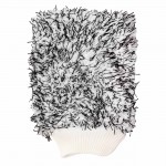 ΓΑΝΤΙ ΠΛΥΣΙΜΑΤΟΣ ΜΕ ΜΙΚΡΟΙΝΕΣ (MICROFIBER) 25x18cm 600g/sqm ΑΣΠΡΟ/ΜΑΥΡΟ AMIO - 1 Τεμ. Σφουγγάρια