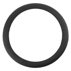 ΚΑΛΥΜΜΑ ΤΙΜΟΝΙΟΥ VELOUR 37/39cm ΜΑΥΡΟ AMIO - 1 Τεμ. Διάμετρος 37-39 cm