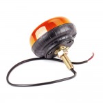 ΦΑΡΟΣ LED MINI 12/24V 18SMD ΒΙΔΩΤΟΣ ΠΟΡΤΟΚΑΛΙ 91x86mm ΑMiO - 1 TEM. Φάροι LED