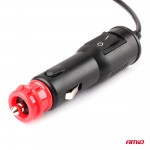 ΦΑΡΟΣ LED MINI 12/24V 18SMD IP56 ΠΟΡΤΟΚΑΛΙ ΜΑΓΝΗΤΙΚΟΣ/ΒΙΔΩΤΟΣ ΜΕ ΦΙΣ ΑΝΑΠΤΗΡΑ 113x69mm AMIO -1 ΤΕΜ. Φάροι LED