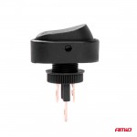 ΔΙΑΚΟΠΤΗΣ ON/OFF  3 ΕΠΑΦΩΝ ΜΕ LED ΠΡΑΣΙΝΟ 12/24V Φ12mm 30A ΜΕ ΣΠΕΙΡΩΜΑ ΟΒΑΛ ΑΜΙΟ - 1 ΤΕΜ. Διακόπτες Ρελέ