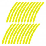 ΔΙΑΚΟΣΜΗΤΙΚΑ ΑΝΑΚΛΑΣΤΙΚΑ ΑΥΤΟΚΟΛΛΗΤΑ ΓΙΑ ΖΑΝΤΕΣ MOTO & ΑΥΤΟΚΙΝΗΤΩΝ ΦΩΣΦΟΡΙΖΕ ΚΙΤΡΙΝΑ 10x0,7cm ΑMiO - 20 TEM. Αυτοκόλλητα Διακοσμητικά