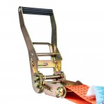 ΙΜΑΝΤΑΣ ΔΕΣΙΜΑΤΟΣ ΜΕ ΚΑΣΤΑΝΙΑ ΚΑΙ ΜΕΤΑΛΛΙΚΟΥΣ ΓΑΝΤΖΟΥΣ 6m/50mm 5000kg ΚΟΚΚΙΝΟ ΑΜΙΟ - 1 τεμ. Ιμάντες Δέσης