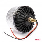 ΦΑΡΟΣ DIAMONT W25SB ΜΕ ΛΕΥΚΟ ΚΑΠΑΚΙ 12/24V 24xSMD LED ΠΟΡΤΟΚΑΛΙ ΒΙΔΩΤΟΣ 154x126mm ΑΜΙΟ - 1 ΤΕΜ. Φάροι LED