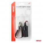 ΥΠΟΔΟΧΗ ΓΙΑ ΦΙΣ ΑΝΑΠΤΗΡΑ ΜΕ ΚΡΟΚΟΔΕΙΛΑΚΙΑ 12/24V 15cm ΑΜΙΟ - 1 ΤΕΜ. Φις Αναπτήρα