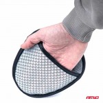 ΣΦΟΥΓΓΑΡΙ ΓΥΑΛΙΣΜΑΤΟΣ ΖΑΝΤΩΝ ΜΙΚΡΟΦΙΜΠΡΑ ΚΑΙ ΛΑΒΗ ΧΕΙΡΟΣ 20x16x2cm AMIO - 1 Τεμ. Σφουγγάρια