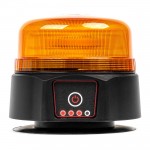 ΦΑΡΟΣ 12/24V ΠΟΡΤΟΚΑΛΙ 36xSMD LED ΜΑΓΝΗΤΙΚΟΣ ΕΠΑΝΑΦΟΡΤΙΖΟΜΕΝΟΣ ΑΣΥΡΜΑΤΟΣ R65 R10 IP66 123x110mm ΑΜΙΟ - 1 ΤΕΜ. Φάροι LED