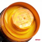 ΦΑΡΟΣ 12/24V ΠΟΡΤΟΚΑΛΙ 36xSMD LED ΜΑΓΝΗΤΙΚΟΣ ΕΠΑΝΑΦΟΡΤΙΖΟΜΕΝΟΣ ΑΣΥΡΜΑΤΟΣ R65 R10 IP66 123x110mm ΑΜΙΟ - 1 ΤΕΜ. Φάροι LED