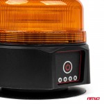 ΦΑΡΟΣ 12/24V ΠΟΡΤΟΚΑΛΙ 36xSMD LED ΜΑΓΝΗΤΙΚΟΣ ΕΠΑΝΑΦΟΡΤΙΖΟΜΕΝΟΣ ΑΣΥΡΜΑΤΟΣ R65 R10 IP66 123x110mm ΑΜΙΟ - 1 ΤΕΜ. Φάροι LED