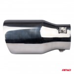 ΑΚΡΟ (ΜΠΟΥΚΑ) ΕΞΑΤΜΙΣΗΣ MT-026 AKR ΧΡΩΜΙΟ Φ43-62 165x89mm AMIO - 1 τεμ. Μπούκες Εξάτμισης