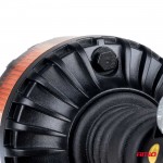 ΦΑΡΟΣ HEAVY DUTY W28P 12/24V 16LED ΕΛΑΣΤΙΚΟΣ ΒΙΔΩΤΟΣ ΠΟΡΤΟΚΑΛΙ Υ169mm Φ110mm AMIO - 1 τεμ. Φάροι LED