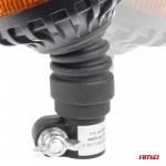 ΦΑΡΟΣ HEAVY DUTY W28P 12/24V 16LED ΕΛΑΣΤΙΚΟΣ ΒΙΔΩΤΟΣ ΠΟΡΤΟΚΑΛΙ Υ169mm Φ110mm AMIO - 1 τεμ. Φάροι LED