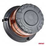 ΦΑΡΟΣ HEAVY DUTY W29M 12/24V ΠΟΡΤΟΚΑΛΙ 16LED ΜΑΓΝΗΤΙΚΟΣ/ΒΙΔΩΤΟΣ ΜΕ ΦΙΣ ΑΝΑΠΤΗΡΑ Υ103mm Φ110mm AMIO - 1 τεμ. Φάροι LED