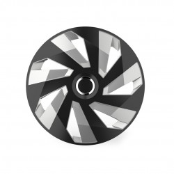 ΤΑΣΙ 14 INCH INCH HUBCAP VECTOR RC SILVER BLACK AMiO - 1 ΤΕΜ. ΤΑΣΙΑ 14 ΙΝΤΣΕΣ