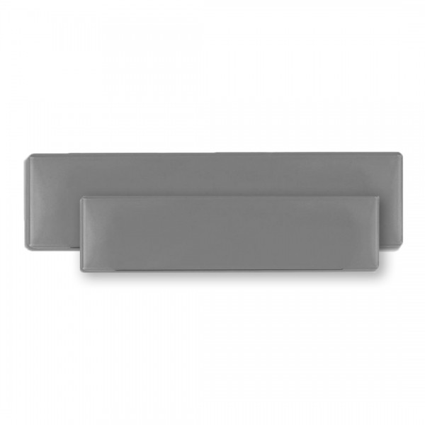 ΠΡΟΣΤΑΤΕΥΤΙΚΟ ΤΖΑΜΙ ΠΙΝΑΚΙΔΑΣ MEDIUM BLACK ΦΙΜΕ ΠΑΛΑΙΟΥ ΤΥΠΟΥ 43 Χ 12,5 cm ΚΑΙ 33,4 Χ 10,5 cm (ΠΛΑΣΤΙΚΟ) - 2 ΤΕΜ. Πινακίδες και Σήμανση