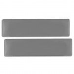 ΠΡΟΣΤΑΤΕΥΤΙΚΟ ΤΖΑΜΙ ΠΙΝΑΚΙΔΑΣ MEDIUM BLACK ΦΙΜΕ ΝΕΟΥ ΤΥΠΟΥ 52,7 Χ 12 cm (ΠΛΑΣΤΙΚΟ) - 2 ΤΕΜ. Πινακίδες και Σήμανση