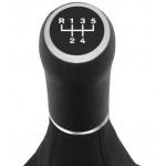 SKODA OCTAVIA2 /YETI /SUPERB 3T 08+ ΠΟΜΟΛΟ 5 ΤΑΧΥΤΗΤΩΝ ΜΕ ΜΑΥΡΗ ΦΟΥΣΚΑ ORIGINAL Μαρκέ Πόμολα Φούσκες Ταχυτήτων