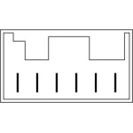 FIAT PALIO 96-01 /SIENA 96-01 ΔΙΠΛΟΣ 6PIN ΔΙΑΚΟΠΤΗΣ ΠΑΡΑΘΥΡΟΥ Fiat