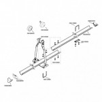 ΒΑΣΗ ΠΟΔΗΛΑΤΟΥ ΟΡΟΦΗΣ TOP BIKE ΓΙΑ 1 ΠΟΔΗΛΑΤΟ MENABO Βάσεις Οροφής