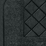 ΠΑΤΑΚΙΑ ΛΑΣΤΙΧΟ PROTECTOR ΜΑΥΡΑ 44x63cm+44x31cm 4ΤΕΜ. Διεθνή Πατάκια Λάστιχο