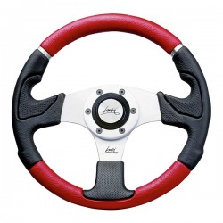 ΤΙΜΟΝΙ KOBRA ΜΙΧ 320mm ΜΑΥΡΟ/ΚΟΚΚΙΝΟ LUISI Τιμόνια