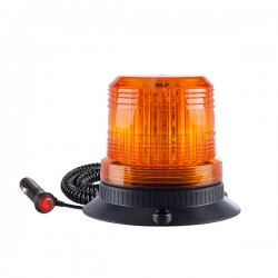 ΦΑΡΟΣ WAR14M 12/24V - 60 LED - 147x122mm (ΠΟΡΤΟΚΑΛΙ/ΜΑΓΝΗΤΙΚΗ ΒΑΣΗ Η 3 ΒΙΔΕΣ/ΦΙΣ ΚΑΙ ΚΑΛΩΔΙΟ 4 m) AMiO - 1 ΤΕΜ. Φάροι LED