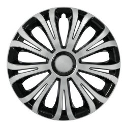 ΤΑΣΙΑ AVERA SILVERΚΑΙBLACK 15 INCH ΑΣΗΜΙ/ΜΑΥΡΟ ΣΕΤ ΤΑΣΙΑ 15 ΙΝΤΣΕΣ