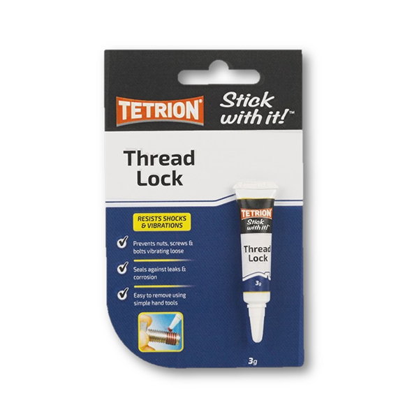 ΣΦΡΑΓΙΣΤΙΚΗ ΚΟΛΛΑ ΣΠΕΙΡΩΜΑΤΩΝ ΓΙΑ ΛΙΝΑΡΙ (ΚΑΝΑΒΙ) TETRION THREAD LOCK 3GR Χημικά Επισκευής