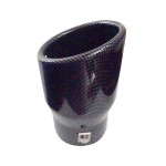 ΑΚΡΟ (ΜΠΟΥΚΑ) ΕΞΑΤΜΙΣΗΣ MT007C 48-65mm (CARBON - 15 cm) AMiO - 1 ΤΕΜ. Μπούκες Εξάτμισης