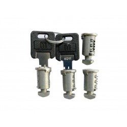 ΚΛΕΙΔΑΡΙΕΣ ΓΙΑ ΜΠΑΡΕΣ ΟΡΟΦΗΣ TEMA/TEMA ALU MENABO - 4 ΤΕΜ. Αξεσουάρ Για Μπάρες Οροφής