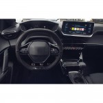 PEUGEOT 2019+ ΚΑΛΥΜΜΑ ΤΙΜΟΝΙΟΥ CLUB SPORT ΜΑΥΡΟ (ΚΟΦΤΟ ΠΑΝΩ-ΚΑΤΩ) Διαμετρος 33-35 cm