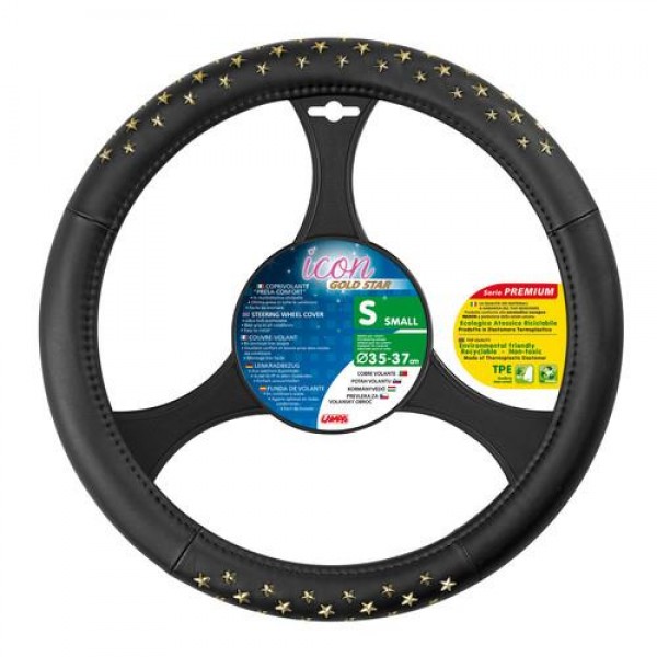 ΚΑΛΥΜΜΑ ΤΙΜΟΝΙΟΥ ICON ΜΑΥΡΟ ΧΡΩΜΑ ME ΧΡΥΣΑ ΜΕΤΑΛΛΙΚΑ ΑΣΤΕΡΙΑ /ΑΟΣΜΟ /ΟΙΚΟΛΟΓΙΚΟ/ ΜΗ ΤΟΞΙΚΟ/ ΑΝΑΚΥΚΛΩΣΙΜΟ ΥΛΙΚΟ Διαμετρος 35-37 cm