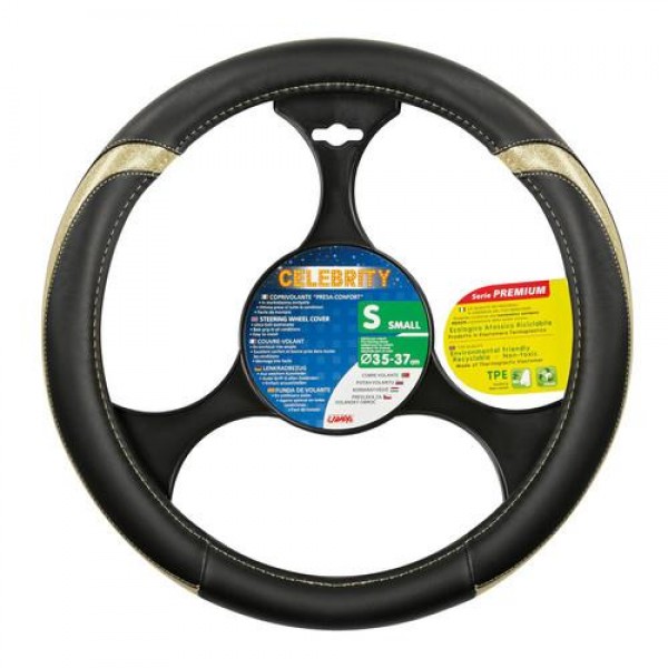 ΚΑΛΥΜΜΑ ΤΙΜΟΝΙΟΥ CELEBRITY ΜΑΥΡΟ ΧΡΩΜΑ ME ΜΕΤΑΛΛΙΖΕ ΣΧΕΔΙΟ /ΑΟΣΜΟ /ΟΙΚΟΛΟΓΙΚΟ/ ΜΗ ΤΟΞΙΚΟ/ ΑΝΑΚΥΚΛΩΣΙΜΟ ΥΛΙΚΟ Διαμετρος 35-37 cm